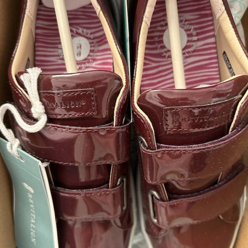 Patent sneakers